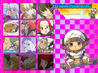 キャラクターセレクト!